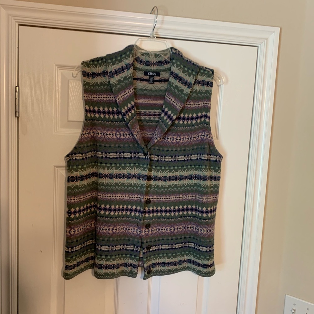 Chaps sweater vest
